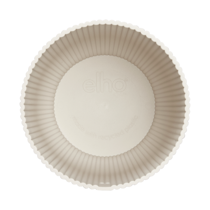 vibes fold round 14cm bianco lino